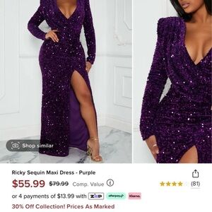 Women’s Sequin Elegant Dress